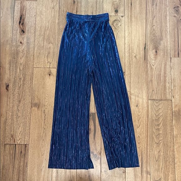 Sabina Musayev The York Pant in shimmering blue, XS - Picture 4 of 7